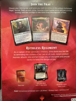 Ruthless Regiment Ikoria: Lair of Behemoths Commander 2020 Sealed Deck New MTG - Image 2