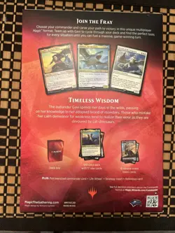 MTG Magic The Gathering - Timeless Wisdom Ikoria Commander 2020 Deck New Sealed - Image 2
