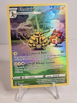 2023 Pokemon SWSH Crown Zenith Electivire Galarian Gallery #GG08/GG70 - Image 1