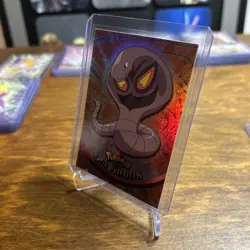 Arbok Topps Pokemon 1999 Rainbow Foil Series 24 1st Print - Image 2