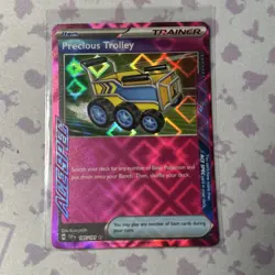 Precious Trolley 185/191 Pokemon TCG Surging Sparks Ace Spec English - Image 1