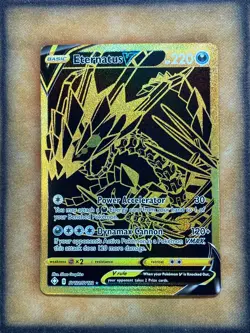Pokemon Eternatus V SV121/SV122 Shining Fates Shiny Vault Shiny Holo Rare NM - Image 1