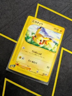 2001 Japanese Pokemon Pikachu #016/128 1st Edition Expedition Base Set NM - Image 3