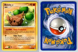 Bonsly 71/130 Common Diamond & Pearl Pokemon MP - Image 3