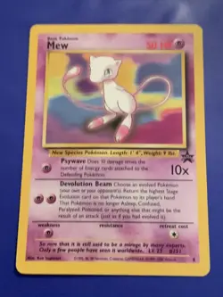 Pokemon TCG Mew Wizards Black Star Promos 8 Regular Promo - Image 2