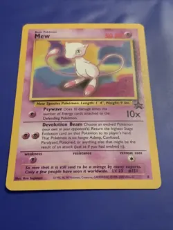 Pokemon TCG Mew Wizards Black Star Promos 8 Regular Promo - Image 3