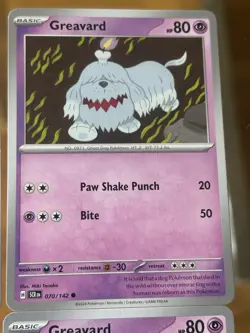 4x Greavard Mini Collection Lot Pokemon TCG Psychic Deck Building Set - Image 4