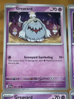 4x Greavard Mini Collection Lot Pokemon TCG Psychic Deck Building Set - Image 5