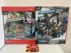 Pokemon Black Bolt & White Flare Binder + Poster Collection Sam's Club Bundles 2 - Image 3