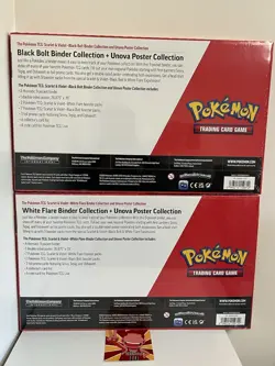Pokemon Black Bolt & White Flare Binder + Poster Collection Sam's Club Bundles 2 - Image 4
