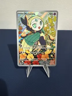 Pokemon TCG Meloetta MEP 026 Black Star Promo Mega Evolution - Image 1