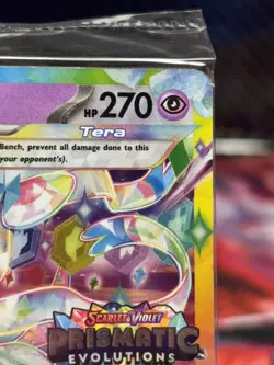 Pokemon Sylveon EX 041/131 Prismatic Evolutions Stamp Promo Sealed - Image 4