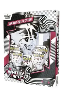 Pokemon TCG Scarlet & Violet White Flare Binder Collection New Sealed - Image 1