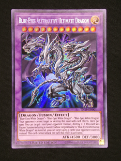 BLUE-EYES ALTERNATIVE ULTIMATE DRAGON / SECRET RARE / TN19-EN001 / YUGIOH! / NM - Image 1