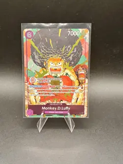 One Piece Card Game Afro Monkey.D.Luffy OP07-073 Bandai Card Fest 25-26 Promo - Image 1