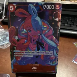 Uta EB03-003 SR Foil 7000 Power 5 Cost One Piece CCG EN Bandai - Image 1