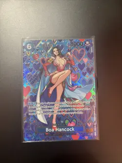 One Piece TCG English Boa Hancock SP OP07-051 Emperors In The New World - Image 2