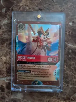 Disney Lorcana TCG Treasure Exclusive Pirate Mickey - Image 1