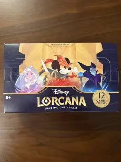 Disney Lorcana The First Chapter Booster Box Factory Sealed-24 Packs - Image 3