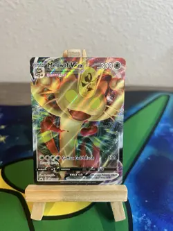 Meowth VMAX SWSH005 SWSH: Sword & Shield Promo Cards Holo - Image 1