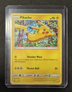 Pokemon Pikachu Card 2016 McDonald's Set 5/12 Holo Foil Promo NM! - Image 2