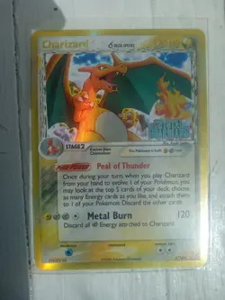 Charizard EX Crystal Guardians 4/100 Reverse Holo Rare 120HP Pokemon Card - Image 5