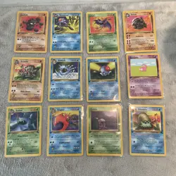 Pokemon Card Lot Of 12 - 1999 — All 1st Edition In Sleeves LOOOK!! - Image 1