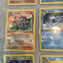 Pokemon Card Lot Of 12 - 1999 — All 1st Edition In Sleeves LOOOK!! - Image 5