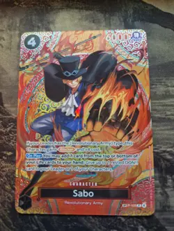 Sabo | P-105 | SP | Adventure On Kami’s Island | One Piece Card English - Image 1