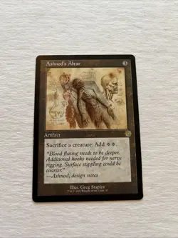 Ashnod's Altar (Schematic) The Brothers' War: Retro Frame Artifacts Regular - Image 1