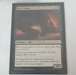 Rat Colony Creature 101/269 Black Dominaria 10 Available MTG - Image 1