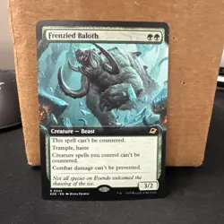 MTG Frenzied Baloth Extended Art Edge of Eternities r 342 near mint ships fast - Image 1