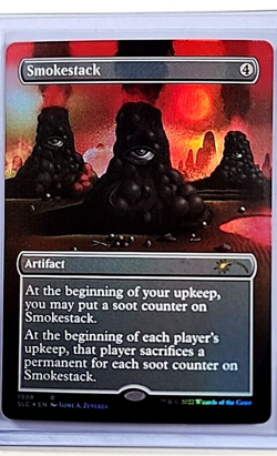 2022 MTG Magic the Gathering Secret Lair 30th Countdown Foil #1998 Smokestack - Image 1