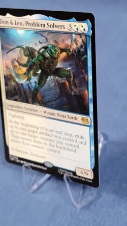 Don and Leo Problem Solvers REGULAR NM- Mtg TMNT 🔮 B - Image 4