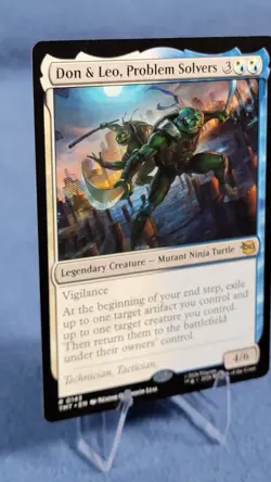 Don and Leo Problem Solvers REGULAR NM- Mtg TMNT 🔮 B - Image 5