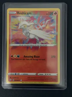 Pokemon Cards Reshiram 017/072 Shining Fates Amazing Rare NM - Image 1