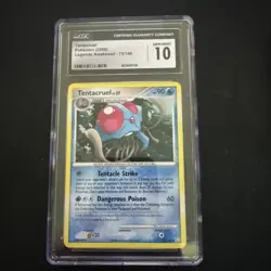 Pokemon Tentacruel 75/146 Legends Awakened CGC Gem Mint 10 - Image 1