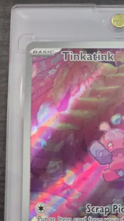 Pokemon TCG Tinkatink 216/193 SV02 Paldea Evolved Illustration Rare Holo - Image 2