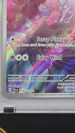 Pokemon TCG Tinkatink 216/193 SV02 Paldea Evolved Illustration Rare Holo - Image 5