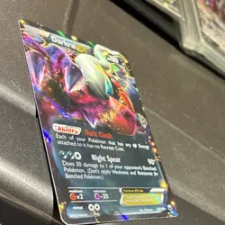 Pokemon TCG Darkrai EX Ultra Rare Holo Dark Explorers 63/108 180 HP Night Spear - Image 3