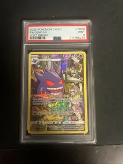 Pokemon TCG Gengar Lost Origin Psa 9 - Image 1