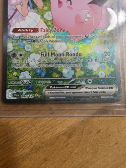 Lillie’s Clefairy ex 184/159 SAR Temporal Forces Pokemon NM - Image 3