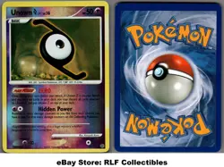 2007 Pokemon, D&P Secret Wonders, #72/132 Unown Z, Reverse Holo Uncommon - Image 1