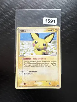 Pichu 59/106 EX Emeraude Carte Pokemon FR - Image 1