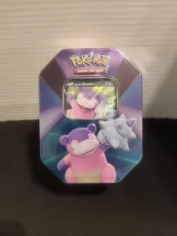 Pokemon TCG Galarian Slowbro V Forces Tin Brand New Sealed 820650808401 - Image 1
