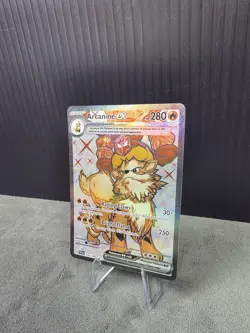 Arcanine ex 224/198 SV01: Scarlet & Violet Base Set Full Art Ultra Rare Pokemon - Image 2