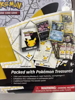 Pokemon 25th Anniversary Celebrations Treasure Chest Lunch Box Tin New Sealed 820650809415 - Image 3