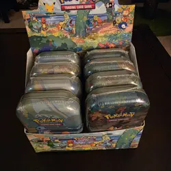 POKEMON CELEBRATIONS MINI TIN DISPLAY SET COMPLETE - Image 2