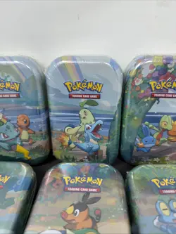 Pokemon TCG Celebrations Mini Tin Pack Sealed Complete Set Of 8 Tins Trade Game 820650809378 - Image 3