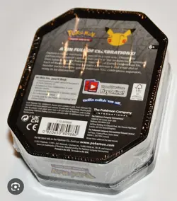 Pokemon TCG 25th Anniversary Celebrations Tin Pack ~ Lance's Charizard V Sealed 820650809880 - Image 2